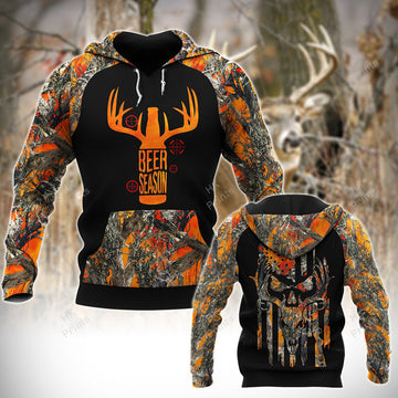 Cornbee Beer Season Orange Camouflage Hunting Apparels