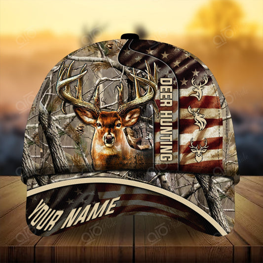 Cornbee Colorful Deer Hunting Personalized Hats 3D Multicolored Camo
