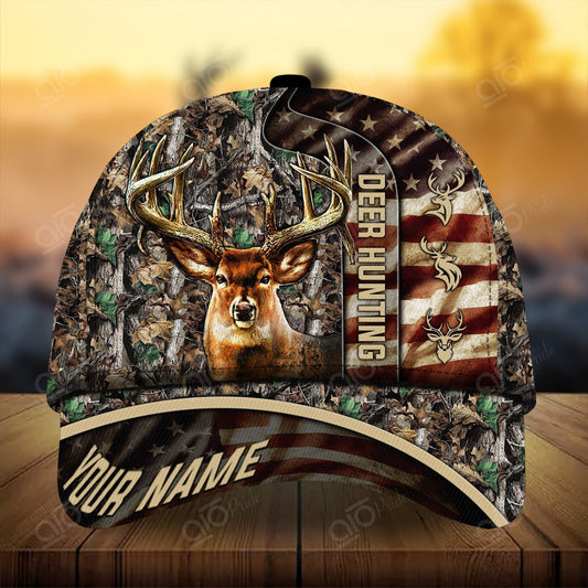 Cornbee Colorful Deer Hunting Personalized Hats 3D Multicolored Camo
