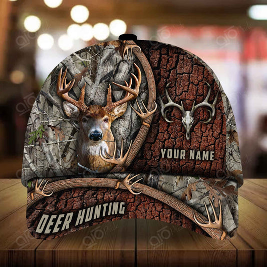 Cornbee Epic Ikutao Art Deer Hunting Personalized Hats 3D Multicolored