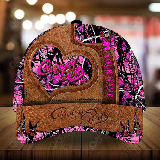 Cornbee Premium Unique Deer Hunting Personalized Hats 3D Multicolored