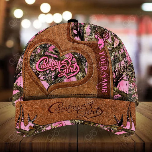 Cornbee Premium Unique Deer Hunting Personalized Hats 3D Multicolored