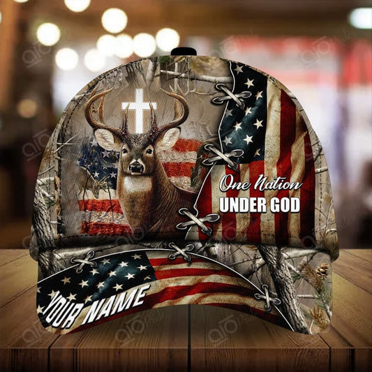 Cornbee Premium Printed Deer Hunting Personalized 3D Hat