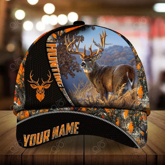 Cornbee The Unique Boomerang Deer Hunting Personalized Hats 3D Multicolored