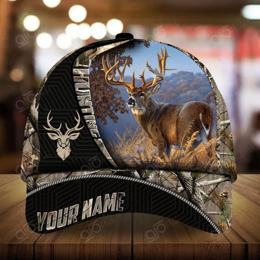 Cornbee The Unique Boomerang Deer Hunting Personalized Hats 3D Multicolored