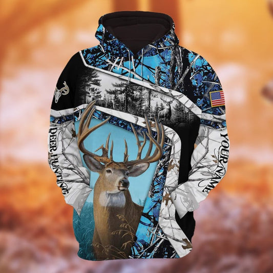 Cornbee Personalized Name The Unique Hunting Hoodie & Zip Hoodie 3D Multicolor