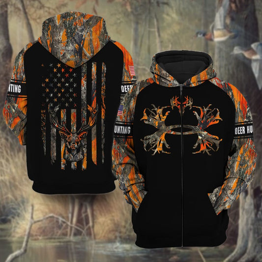 Cornbee Personalized Name The Premium Deer Hunting Limited Edition Hoodie & Zip Hoodie