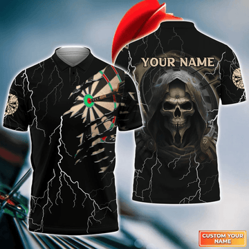 Cornbee Reaper Dartboard Thunder Personalized Name 3D Shirt