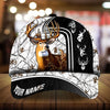 Cornbee Beautiful Deer Hunting Camo Personalized Cap 3D