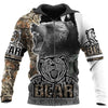 Cornbee Autumn And Winter Bear Hunting 3D Printed Shirt