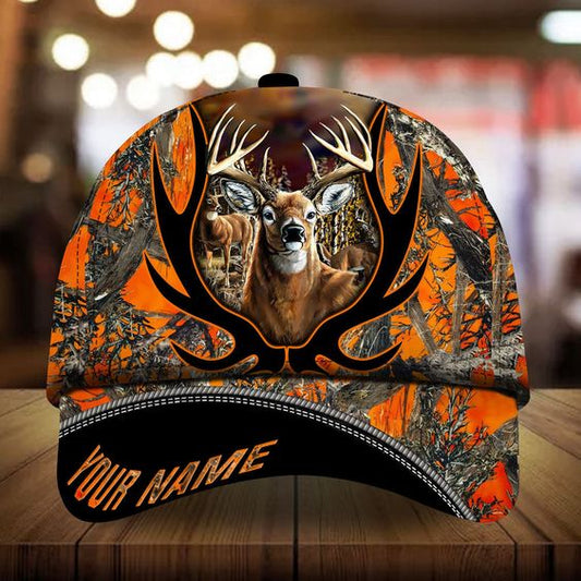 Cornbee Deer Hunting Personalized 3D Hat