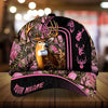 Cornbee Beautiful Deer Hunting Camo Personalized Cap 3D