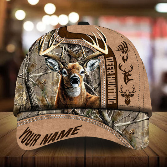 Cornbee Ashley Whitely Deer Hunting Personalized Hats 3D Multicolored Camo