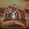 Cornbee Premium Brown Printed Deer Hunting Personalized 3D Hat