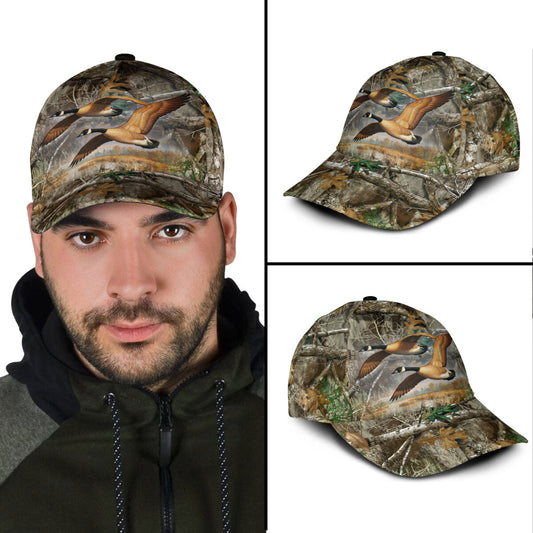 Cornbee Beautiful Flying Ducks Hunting Classic Cap