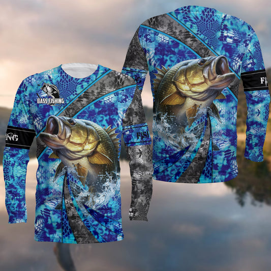 Cornbee Fishing Bass 3D Full Shirts