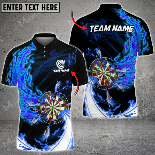 Cornbee Breath Of Fire Darts Multicolor Option Personalized Name 3D Shirt