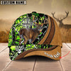 Cornbee Cross America Hunting Deer Leather Pattern 2 Personalized Hats 3D Multicolored