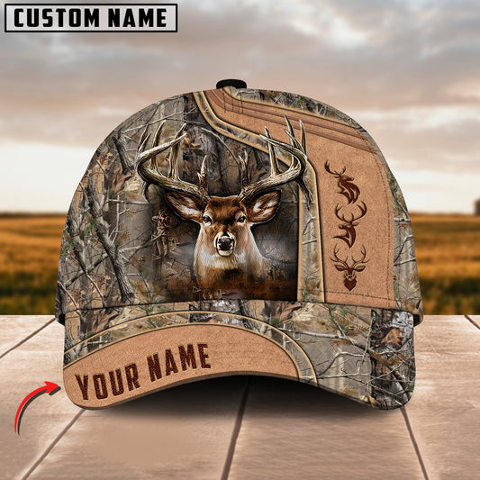 Cornbee Premium Hunting Deer Personalized Hats 3D Multicolored