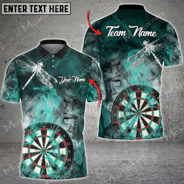 Cornbee Darts Smoke Color Options Personalized Name, Team Name Unisex 3D Shirt