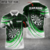 Cornbee Darts Plaid Color Options Personalized Name, Team Name Unisex 3D Shirt