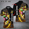 Cornbee Fire Blaster Multicolor Option Billiards Ball Personalized Name, Team Name Unisex Shirt ( Multicolor Options )
