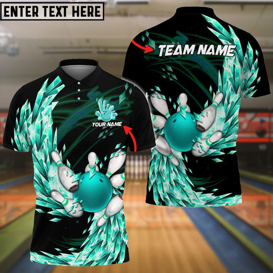 Cornbee Breath Of Water Bowling And Pins Multicolor Option Customized Name 3D Shirt