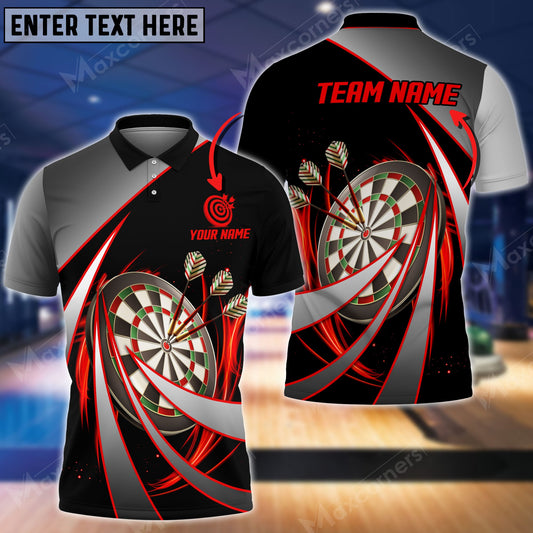 Cornbee Tornado Darts Multicolor Option Personalized Name 3D Shirt