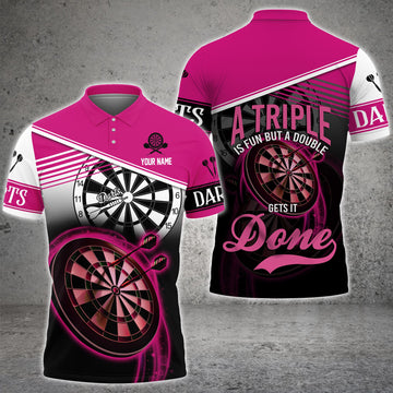 Cornbee You Wish You Could Shoot Like A Girl Darts Personalized Name 3D Shirt KH