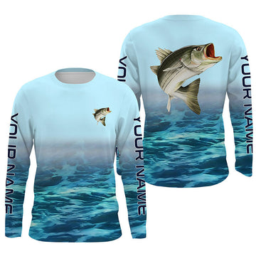 Cornbee Striped Bass Fishing Striper 3d Shirts Customize Name