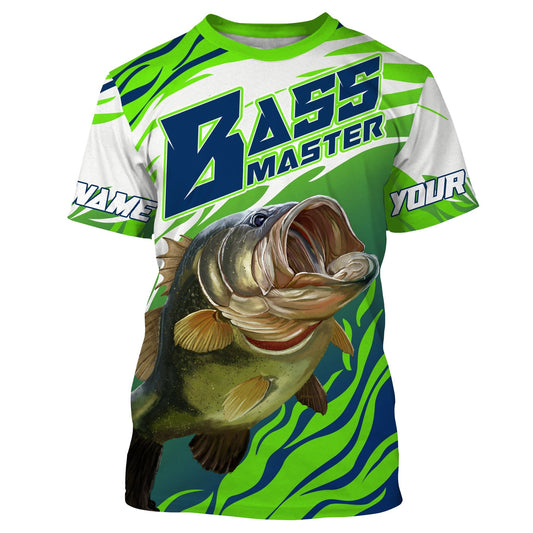 Cornbee Personalized Bass Master Fishing Jerseys Largemouth Bass 3D Shirts
