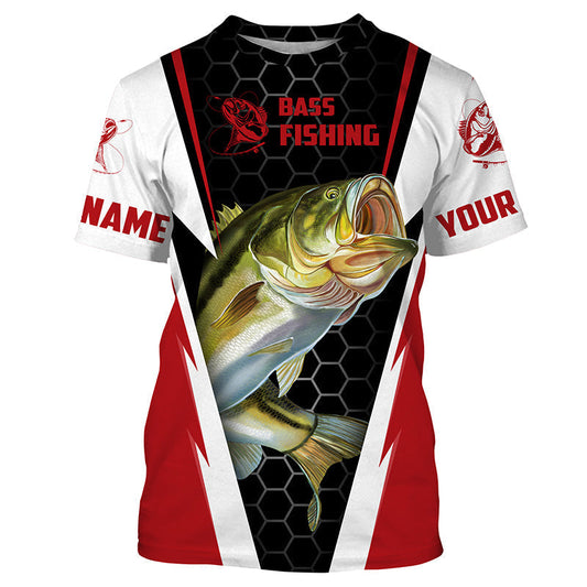 Cornbee Personalized Bass Fishing Jerseys, Bass Fishing 3D Shirts