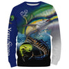 Cornbee Mahi-mahi, Wahoo, Tuna Customize Name 3D Shirts
