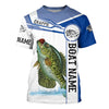 Cornbee Crappie Fishing Customize Name 3D Shirts