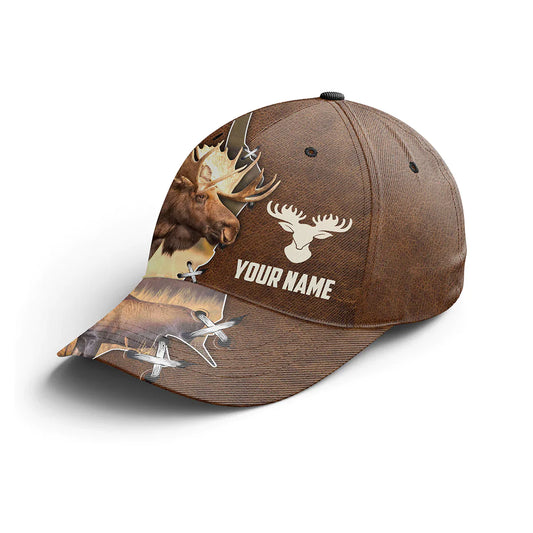 Cornbee Moose Hunting Camouflage Personalized Cap