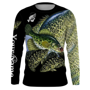 Cornbee Customize Name Crappie Fishing 3D Shirts