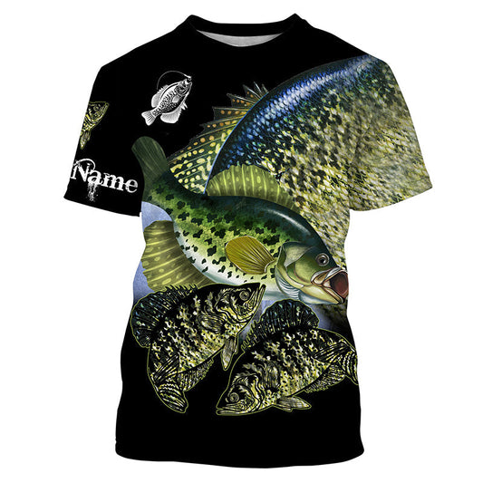 Cornbee Customize Name Crappie Fishing 3D Shirts