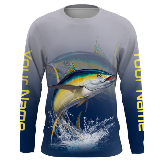 Cornbee Tuna Saltwater Fishing Customize Name 3D Shirts