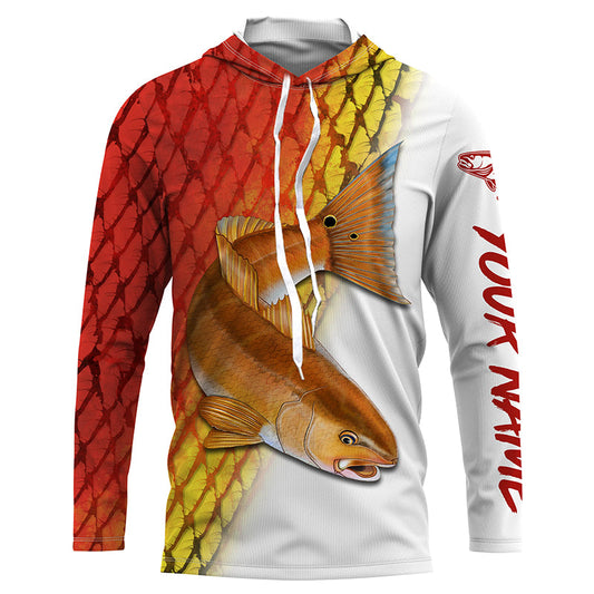 Cornbee Redfish Pyppy Drum Fishing Customize Name 3D Shirts