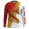 Cornbee Redfish Pyppy Drum Fishing Customize Name 3D Shirts