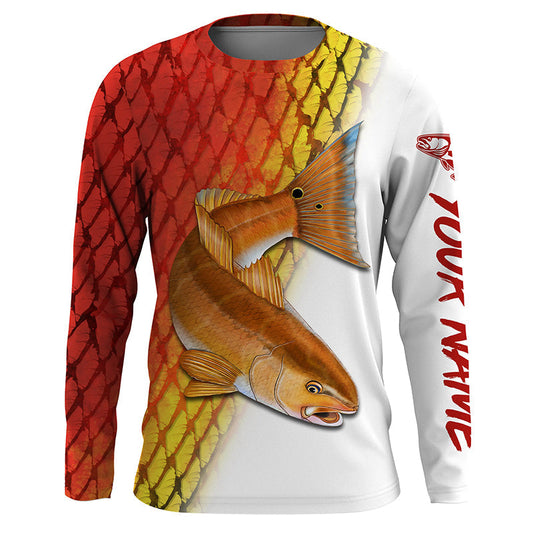 Cornbee Redfish Pyppy Drum Fishing Customize Name 3D Shirts