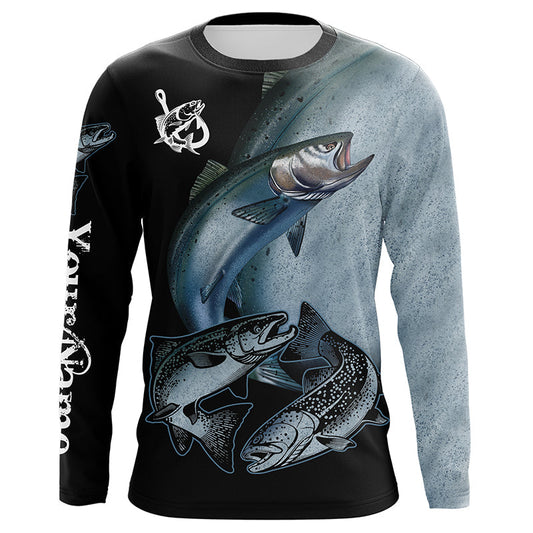 Cornbee Customized Name Chinook Salmon (King Salmon) 3D Shirts