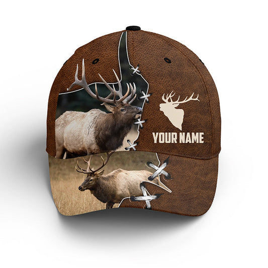 Cornbee Elk Hunting Camouflage Personalized Cap