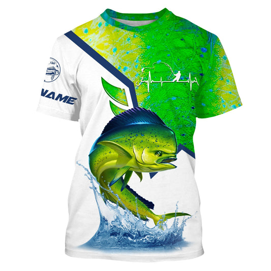 Cornbee Mahi Mahi Fishing Customize Name 3D Shirts