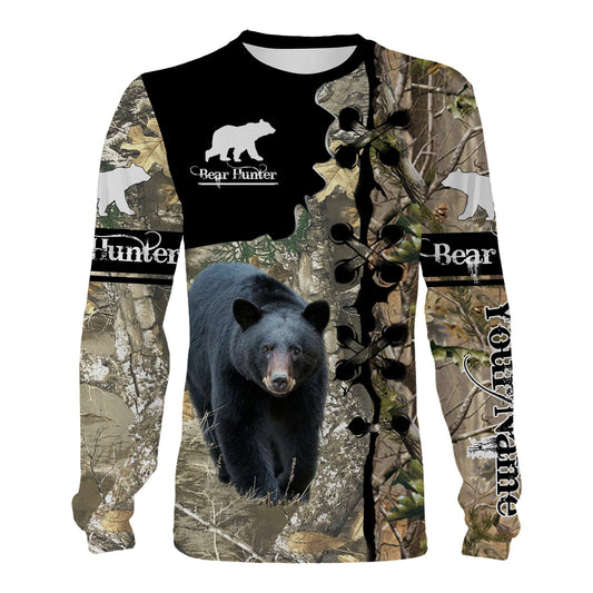 Cornbee Bear Hunting Customize Name 3D Shirts