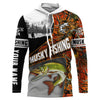 Cornbee Musky ( muskie) Halloween Fishing Customize Name 3D Shirts