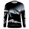 Cornbee Chinook Salmon Fishing Customize Name 3D Shirts