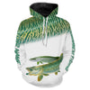 Cornbee Musky Tournament Fishing Customize Name 3D Shirts