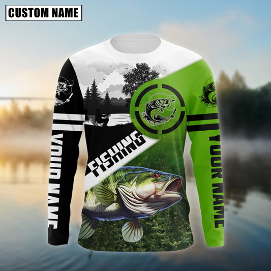 Cornbee Fishing Jersey Sport Pattern Sun Protection Personalized Name 3D Shirt