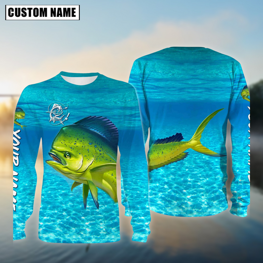 Cornbee Fishing Jersey Sport Pattern Sun Protection Personalized Name 3D Shirt